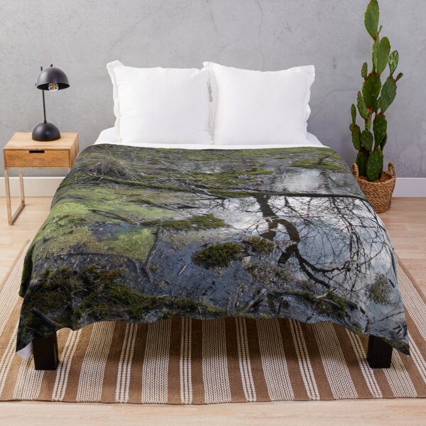 Item preview, Forest swamp during springtime natural reserve designed and sold by EstelleRossetti.