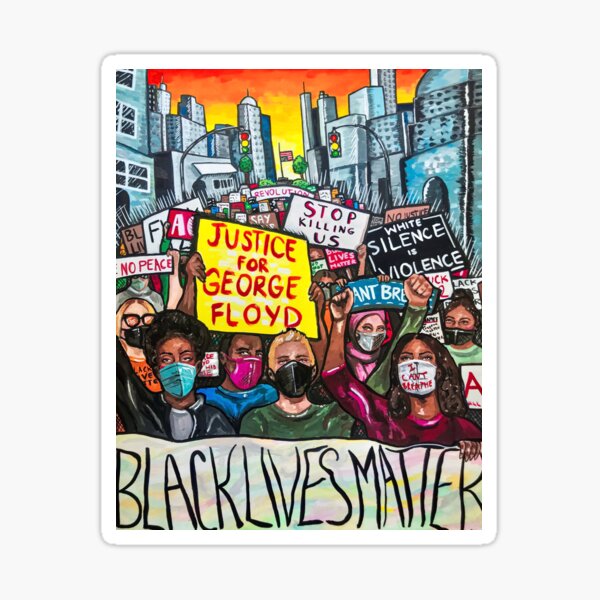 Item preview, black lives matter protest designed and sold by emilystellakis.