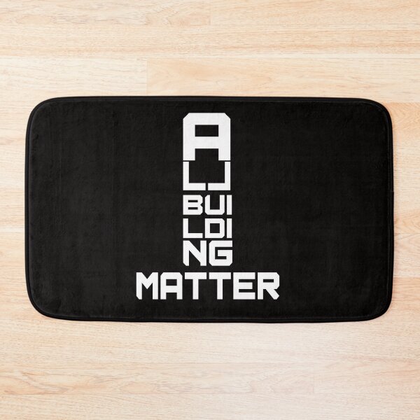 Item preview, All building matter , black , white designed and sold by Smart Side.
