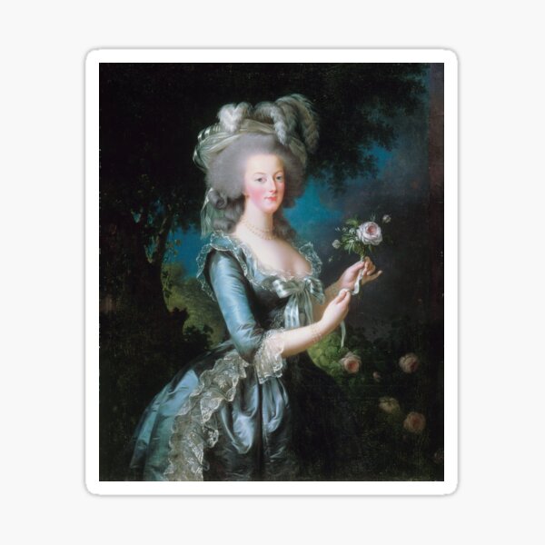 Item preview, Marie Antoinette with a Rose (1783) - Elisabeth Vigée Le Brun designed and sold by SALON DES ARTS.