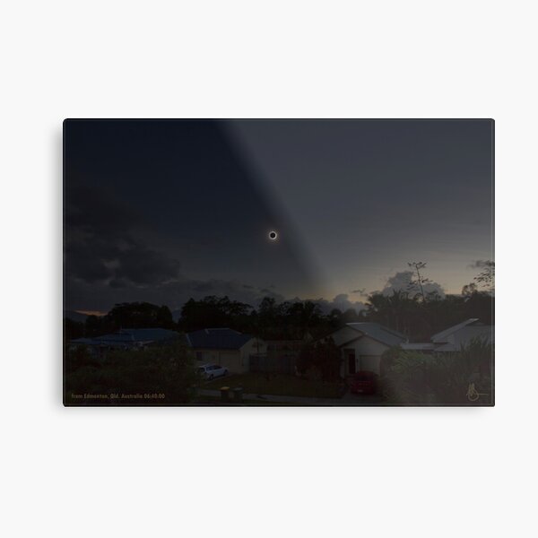 Cairns Total Solar Eclipse 14-11-2012 Metal Print