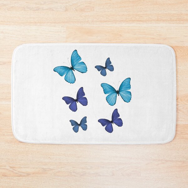 Item preview, blue butterfly sticker pack designed and sold by flumadiddlee.
