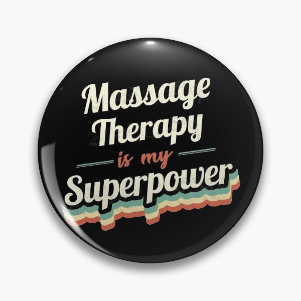 Item preview, Massage Therapy is my Superpower  designed and sold by Custom365.