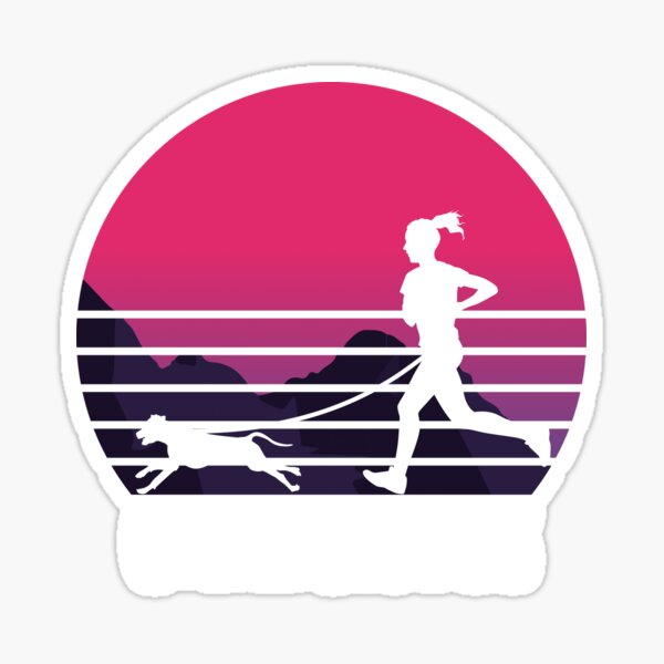 Item preview, Canicross Dog Sports Dog Running Trail Running designed and sold by THaDesign.