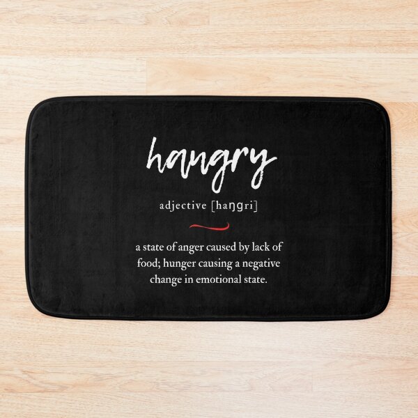 Item preview, Hangry Definition | Dictionary Collection designed and sold by Designschmiede.