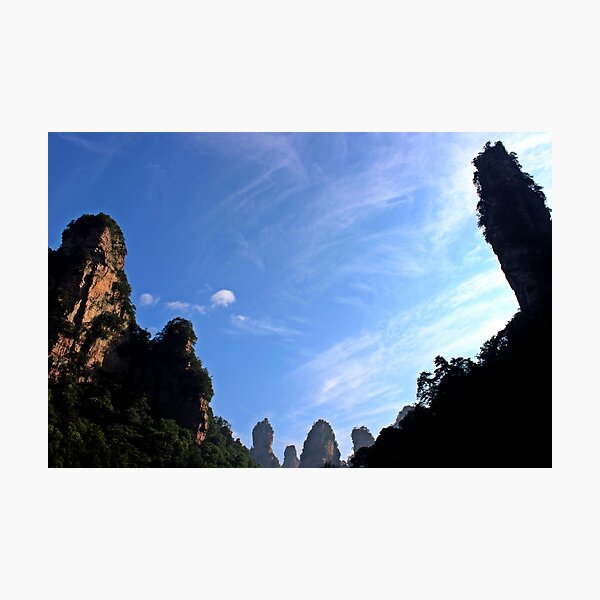 Wulingyuan national Park, Hunan Photographic Print