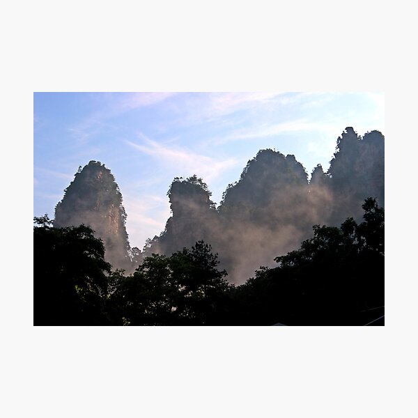 Wulingyuan National Park, Hunan Photographic Print