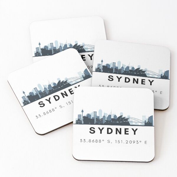 Item preview, Sydney coordinates designed and sold by Meaningfully.