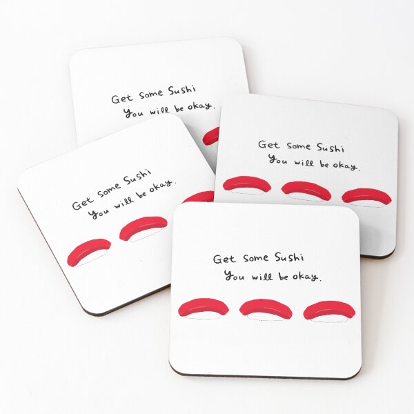 Item preview, Get some sushi and you will be okay designed and sold by Marinaaa010.