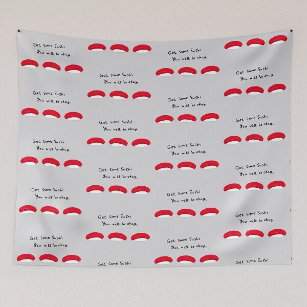Item preview, Get some sushi and you will be okay designed and sold by Marinaaa010.