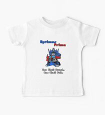 Optimus Prime - One Shall Stand.. Baby Tee