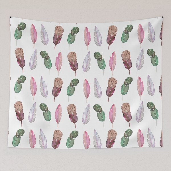 Item preview, feathers pattern designed and sold by zabrinaz.