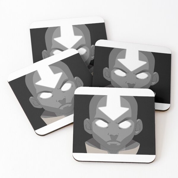 Item preview, Aang Avatar State Black and White designed and sold by Fan Service.