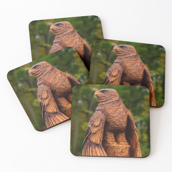 Item preview, Harris Hawk Carving designed and sold by Colin Metcalf.