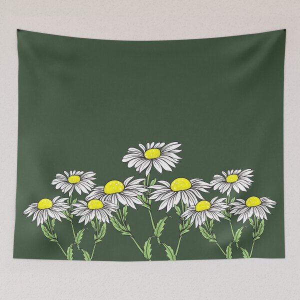 Item preview, Chamomile Flowers Floral Design Artwork designed and sold by Thordur Sturluson.