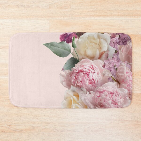 Item preview, Bouquet of pink peonies, white roses and lilac designed and sold by RinaMDesigns.