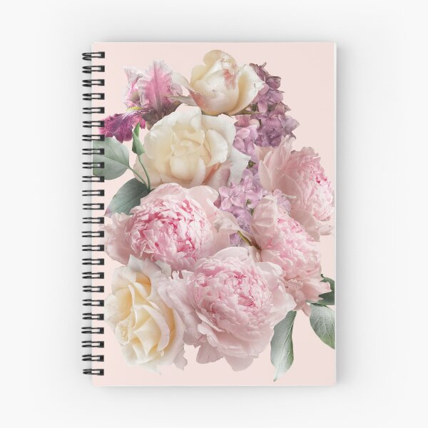 Item preview, Bouquet of pink peonies, white roses and lilac designed and sold by RinaMDesigns.