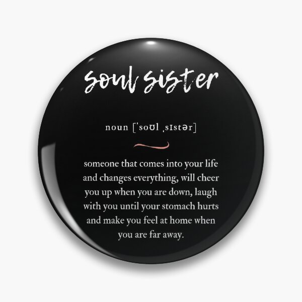 Artikelvorschau, Soul Sister (Seelenschwester) Definition | Dictionary Collection entworfen und verkauft von Designschmiede.