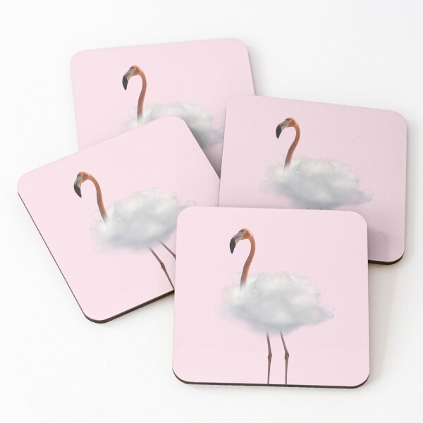 Item preview, Flamingo in cotton candy designed and sold by ESCAPZ.