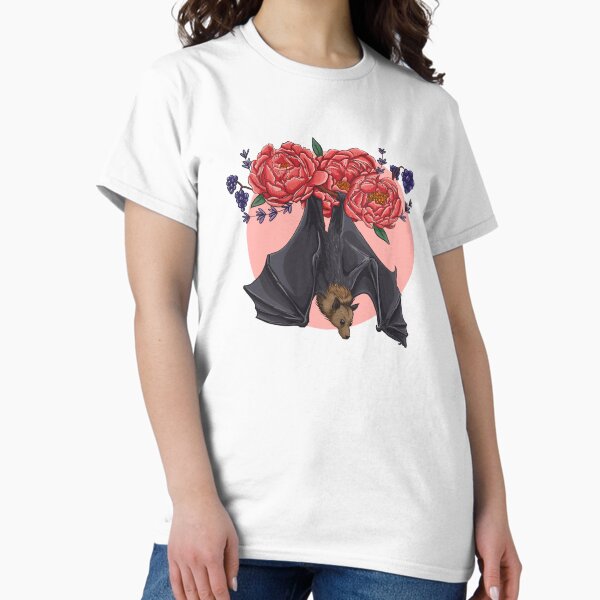 Item preview, Fruit bat and flowers  designed and sold by Hatti-v.