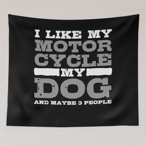 Item preview, Motorcycle Dog Sarcastic designed and sold by 4tomic.
