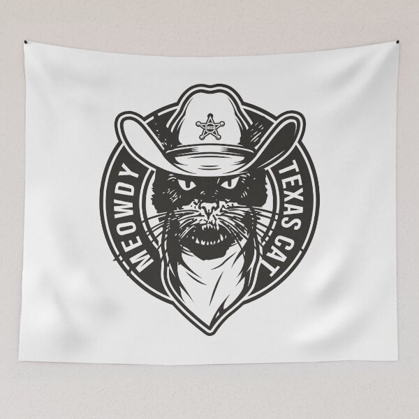 Item preview, Meowdy Texas Cat Meme, Funny Texan Cat Meme Gift for Texan Locals and Visitors and Residents of Texas designed and sold by aghlessan.