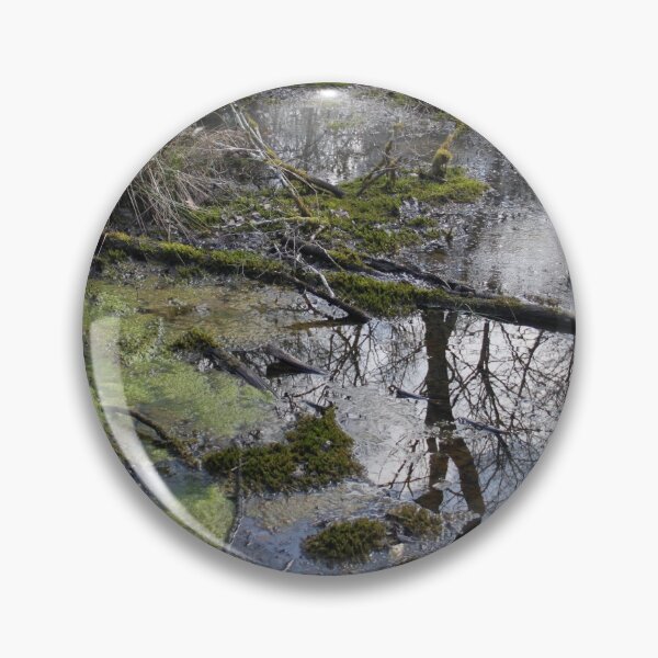 Item preview, Forest swamp during springtime natural reserve	 designed and sold by EstelleRossetti.