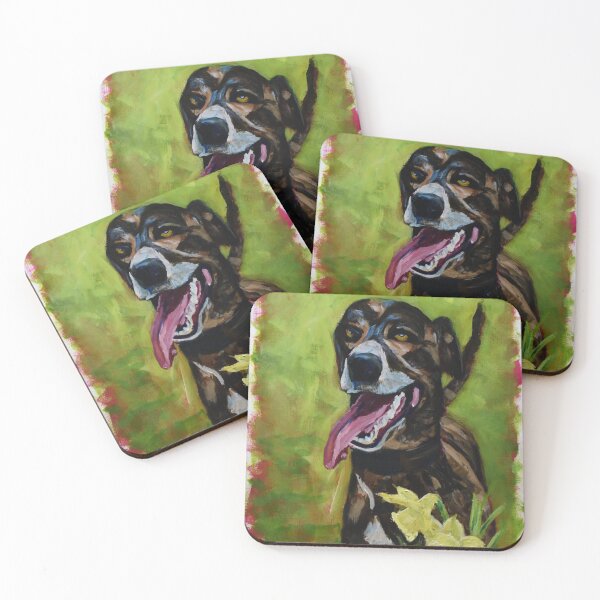 Item preview, Greyhound with Daffodil designed and sold by adebrownlow.