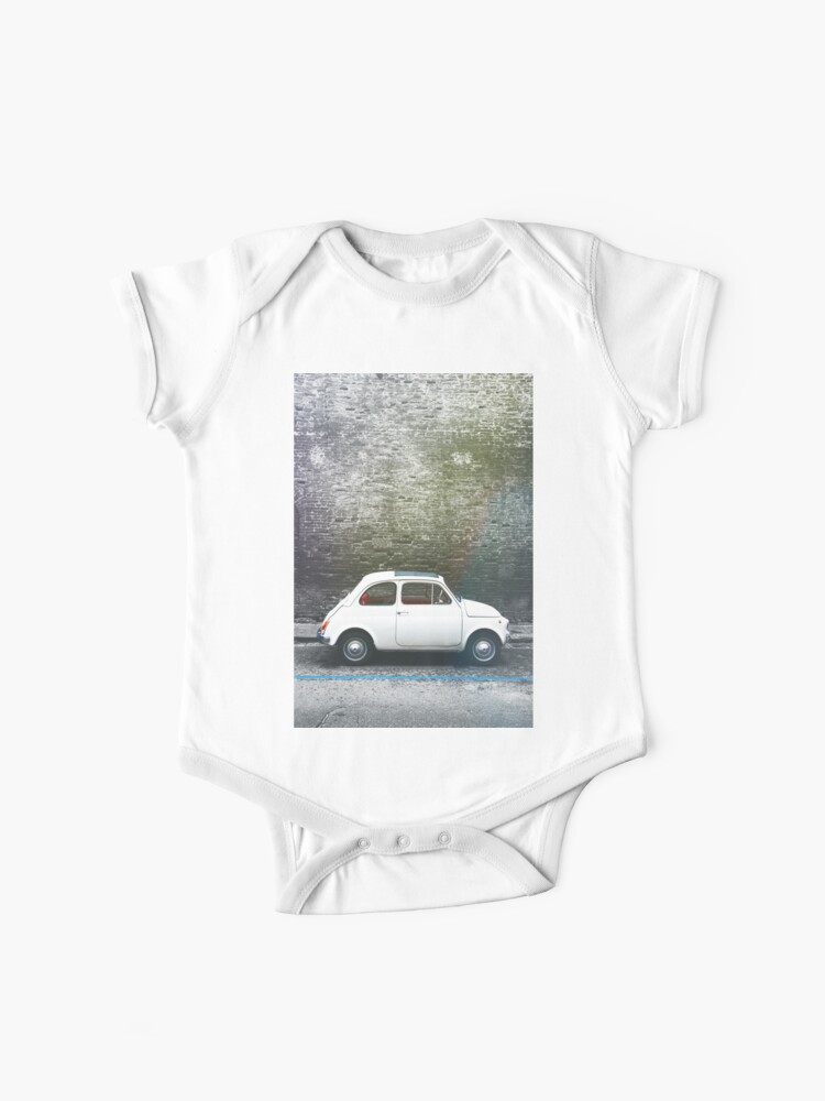 Vintage Fiat 500 Baby One Piece By Thelazypigeon Redbubble