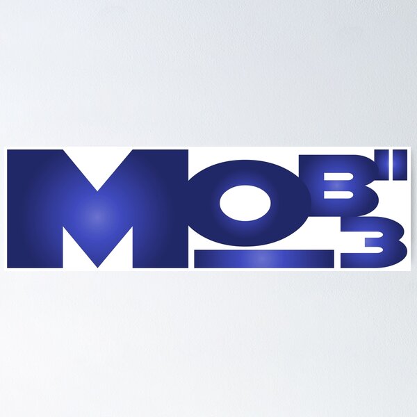 Aperçu de l'œuvre Logo Mobii_3 - violet créée et vendue par Marcel Wirth.
