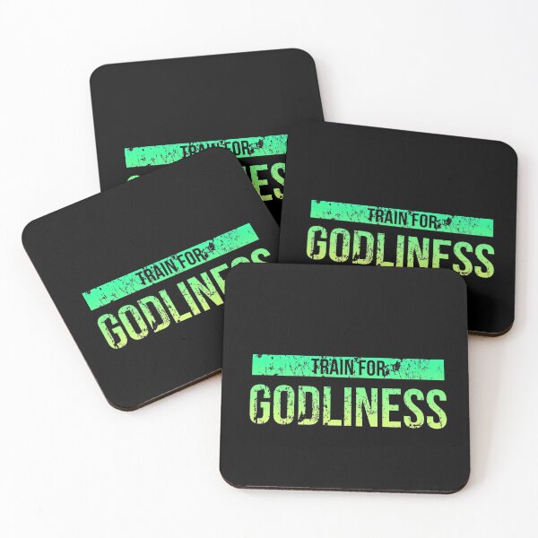 Item preview, Train For Godliness designed and sold by VerbalTeeStore.