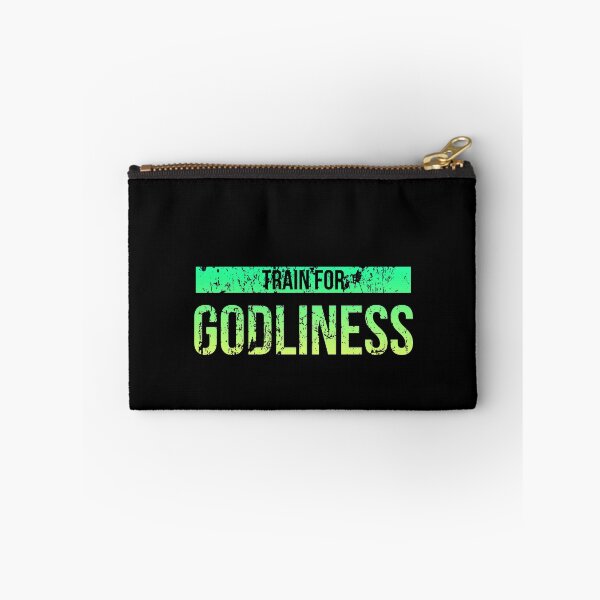 Item preview, Train For Godliness designed and sold by VerbalTeeStore.