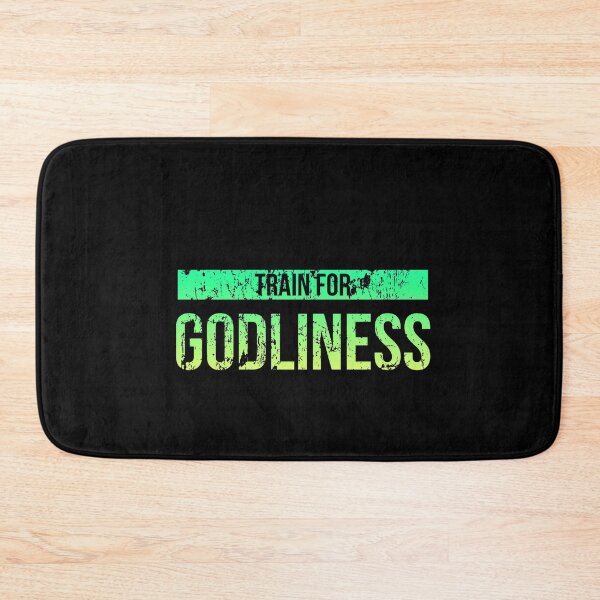 Item preview, Train For Godliness designed and sold by VerbalTeeStore.