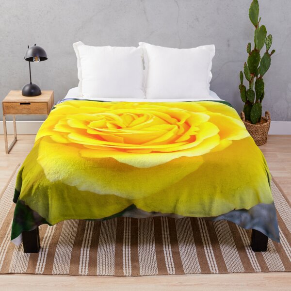 Item preview, Golden Yellow Rose with Garden Background designed and sold by taiche.