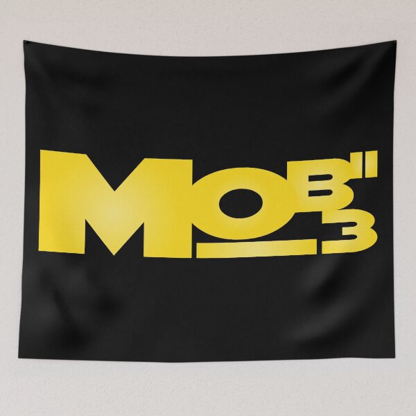 Item preview, Mobii_3 logo - yellow designed and sold by Marcel Wirth.