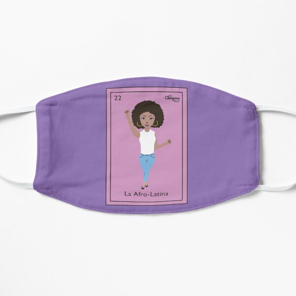 La Afro - Latina Flat Mask