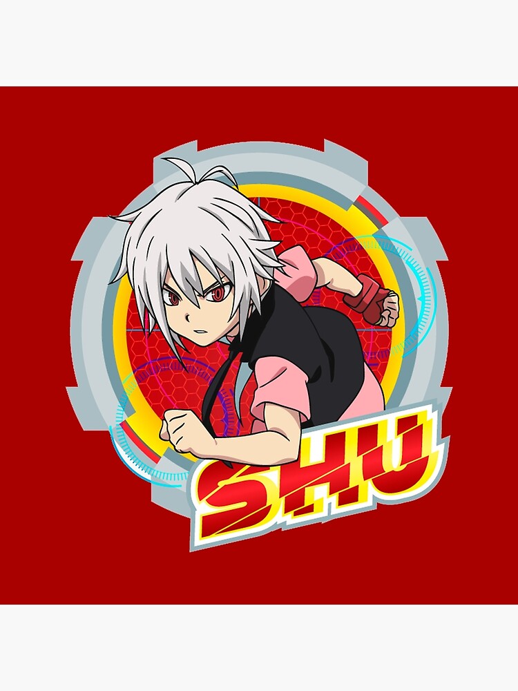 Beyblade Burst - Shu Kurenai Art Board Print for Sale by