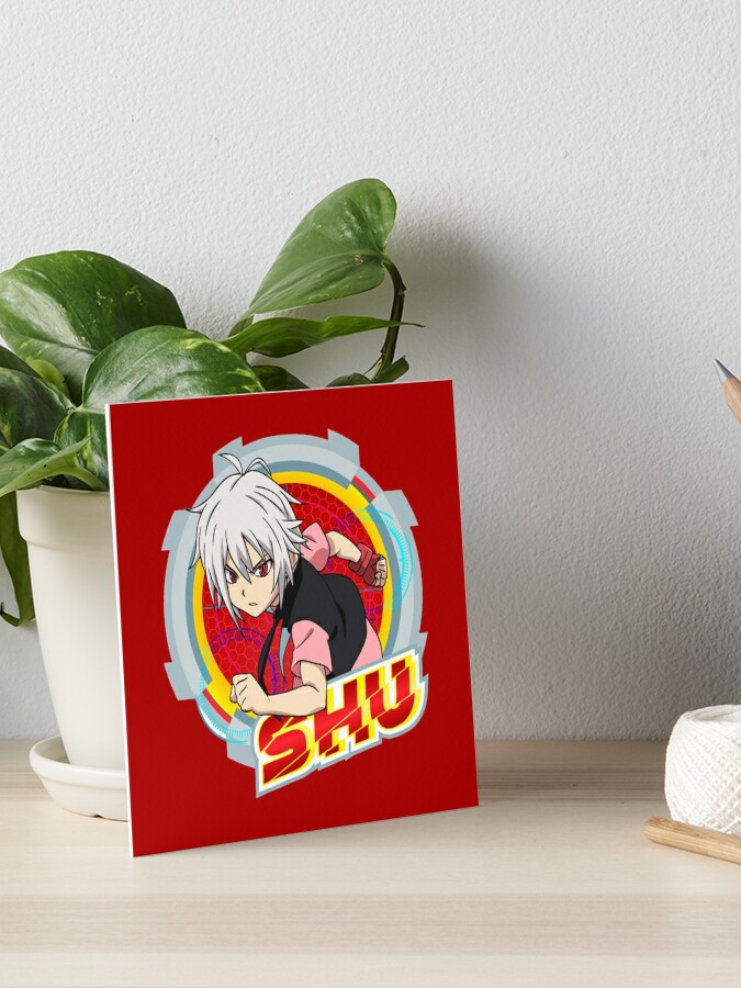 Beyblade Burst: Shu Kurenai Art Board Print for Sale by MayomiCCz