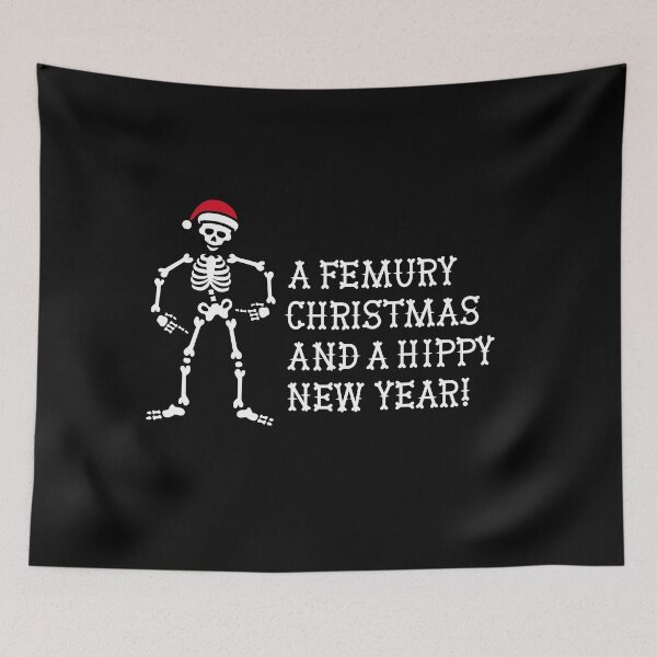 Item preview, Funny rad tech puns femury Christmas hippy Xmas designed and sold by LaundryFactory.