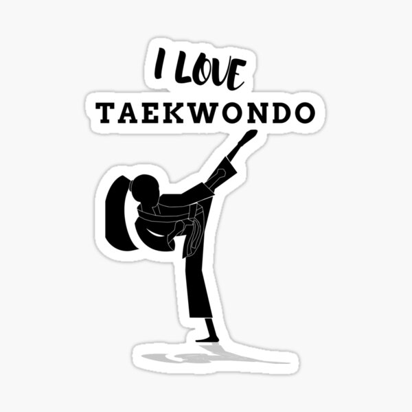 Taekwondo For Life Sticker