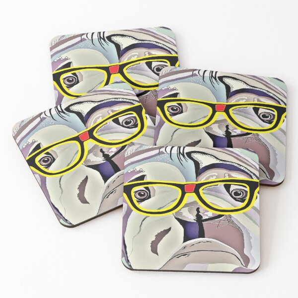 Item preview, Bulldog with Glasses designed and sold by EloiseArt.