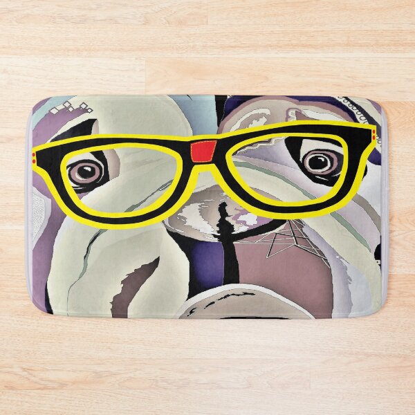 Item preview, Bulldog with Glasses designed and sold by EloiseArt.