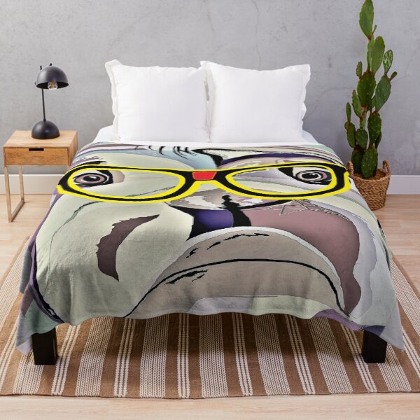 Item preview, Bulldog with Glasses designed and sold by EloiseArt.