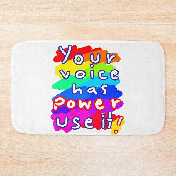 Item preview, Your voice has power use it !  designed and sold by Grafititee.