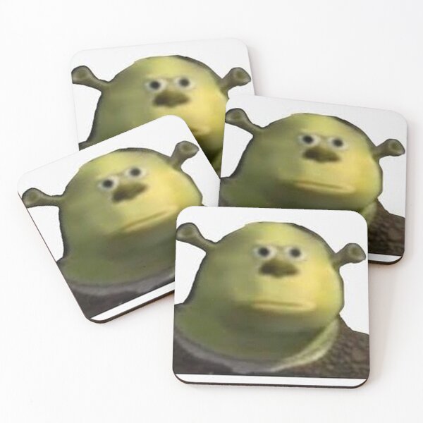 Item preview, Derp Shrek meme designed and sold by Auto Decals.