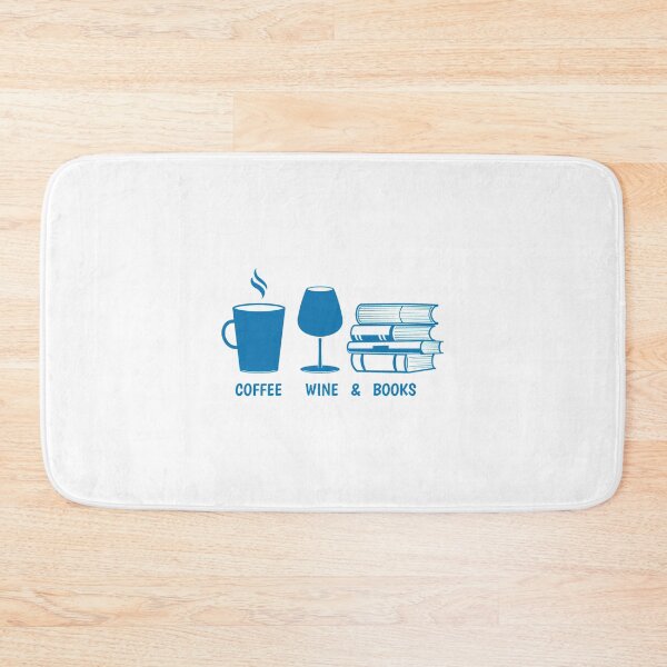 Item preview, Funny Coffee Wine and Books Lover design designed and sold by jakehughes2015.