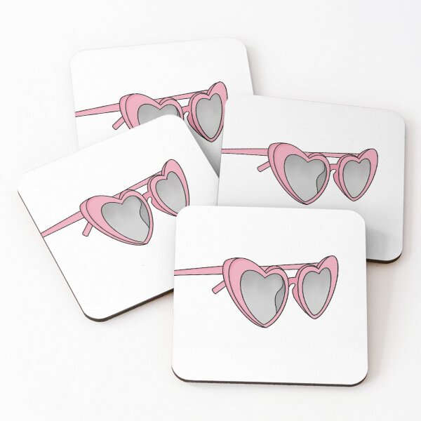 Item preview, retro heart sunglasses designed and sold by lizzielemone.