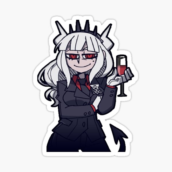 Lucifer Helltaker 'Lucy" Stickers/Shirts/Buttons/more Sticker