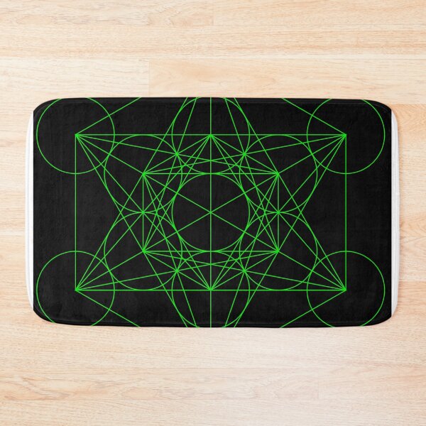 Item preview, Metatron's Cube Green designed and sold by 2sweetsDesign.