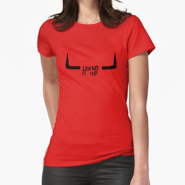 Horns up! - Iron Bull Fitted T-Shirt